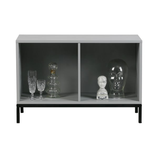 Bibliotecă modulară gri din lemn de pin 81x41 cm Vt – vtwonen-image-4