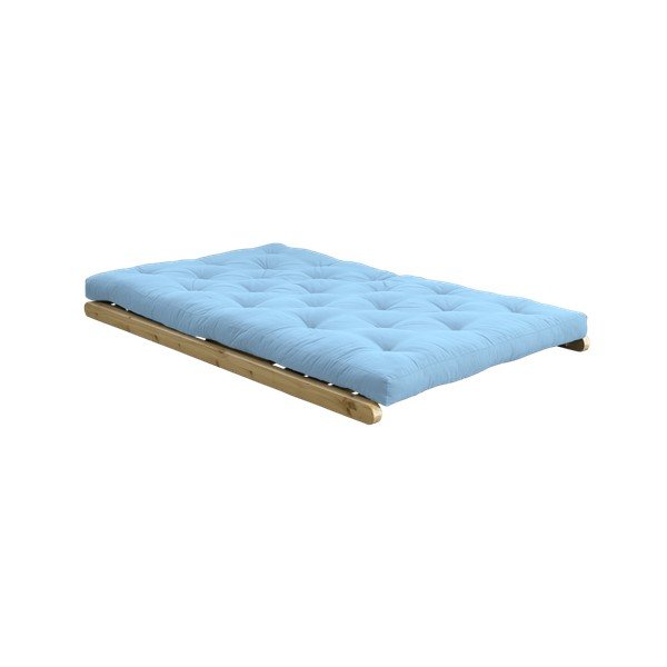 Șezlong extensibil cu 2 locuri Karup Figo Raw/Celeste-image-2