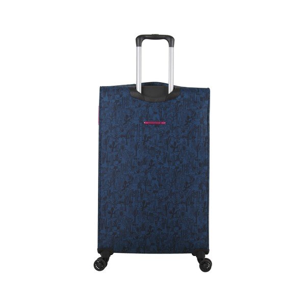 Troler cu 4 roți Lulucastagnette Teddy Bear, 71 l, albastru-image-2
