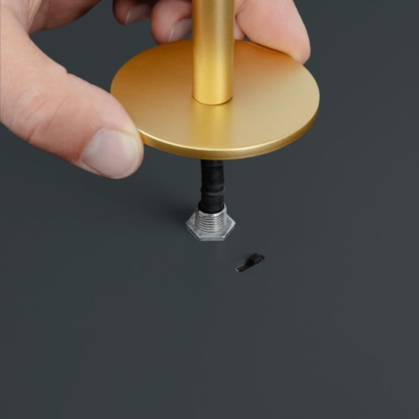 Lustră gri antracit LED cu intensitate reglabilă din metal cu abajur din metal ø 31 cm Asteria Plus – UMAGE-image-4