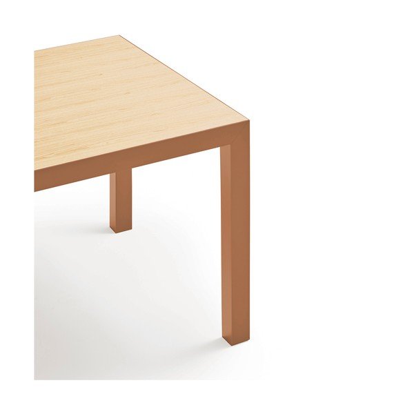 Masă de dining cu blat din lemn de stejar 75x180 cm Alma – Teulat-image-3