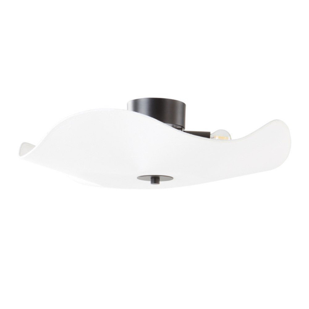 Plafonieră albă din hârtie ø 60 cm Monshi – Jotex