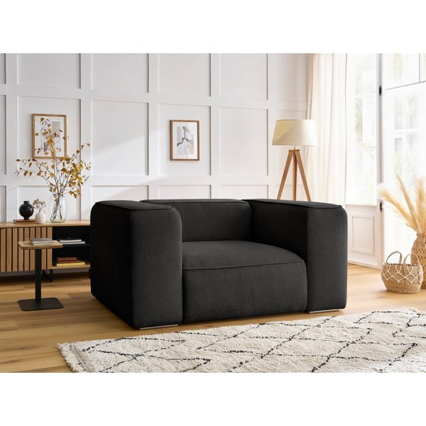 Fotoliu negru Zephyr – Bobochic Paris-image-1