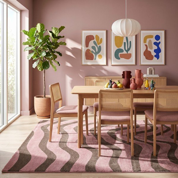 Covor roz/maro 160x230 cm Aurora – ESTE-image-2