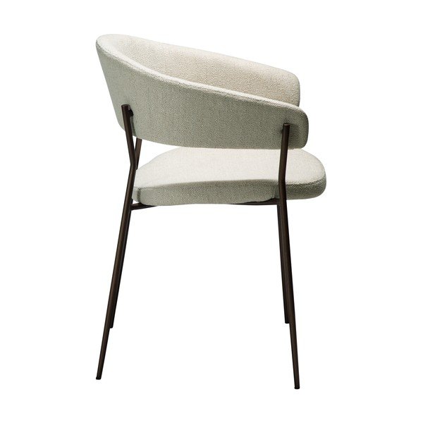 Scaun de dining bej cu cotiere Reboot – DAN-FORM Denmark-image-2