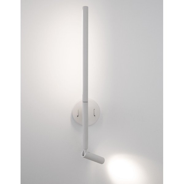 Aplică de perete alb mat LED cu structură flexibilă din aluminiu Handy – Nova Luce-image-1