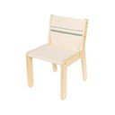 Scaun de copii bej/în culoare naturală Vintage Blue – Lorena Canals