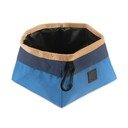 Bol de călătorie pliabil din material textil ø 18 cm River – P.L.A.Y.