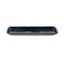 Tavă de servire din ceramică 14x38 cm Gastro Dark Blue/Black – Bitz