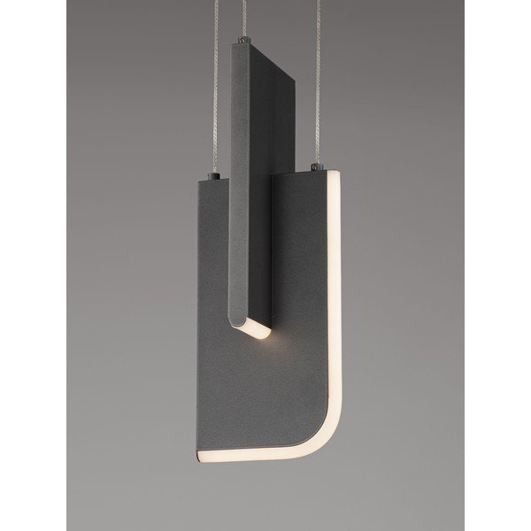 Lustră gri deschis LED cu intensitate reglabilă din metal Totem – Nova Luce-image-2