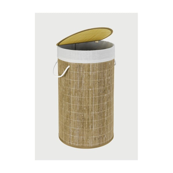 Coș din bambus pentru rufe Wenko Bina, 55 l-image-2