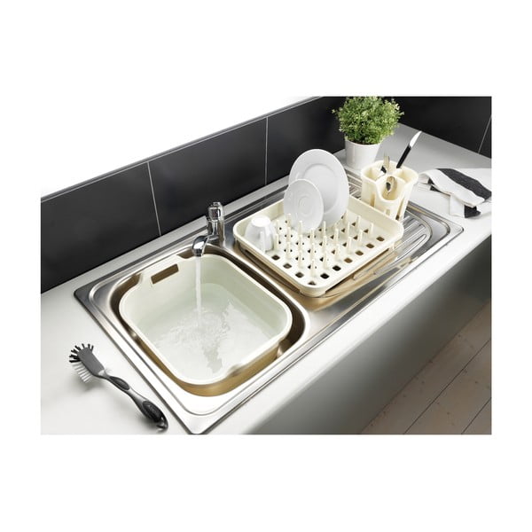 Scurgător pentru tacâmuri Addis Signature, crem-image-1