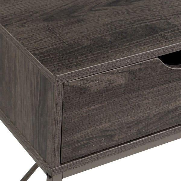 Masă consolă maro 30x80 cm – Casa Selección-image-1