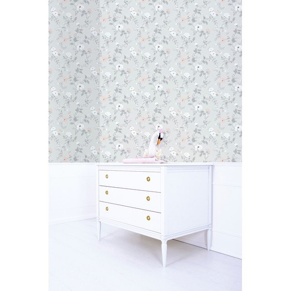 Tapet pentru copii 10 m x 50 cm Symphony Of Roses – Lilipinso-image-1