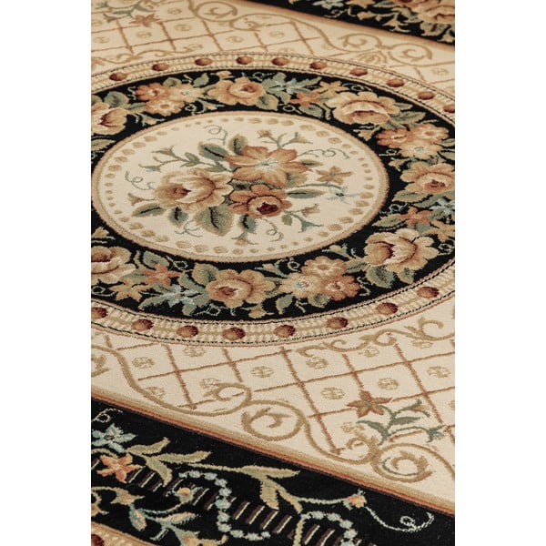 Covor negru/bej 120x170 cm Herat – Nouristan-image-2