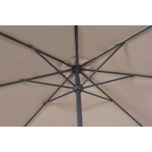 Umbrelă de soare bej ø 400 cm Roja - Rojaplast-image-1