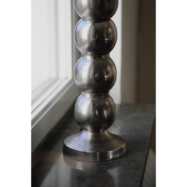 Veioză argintie (înălțime 33 cm) Gong – Markslöjd-image-1