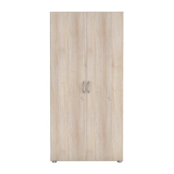 Dulap cu 2 uși și elemente din lemn de salcâm Zippy