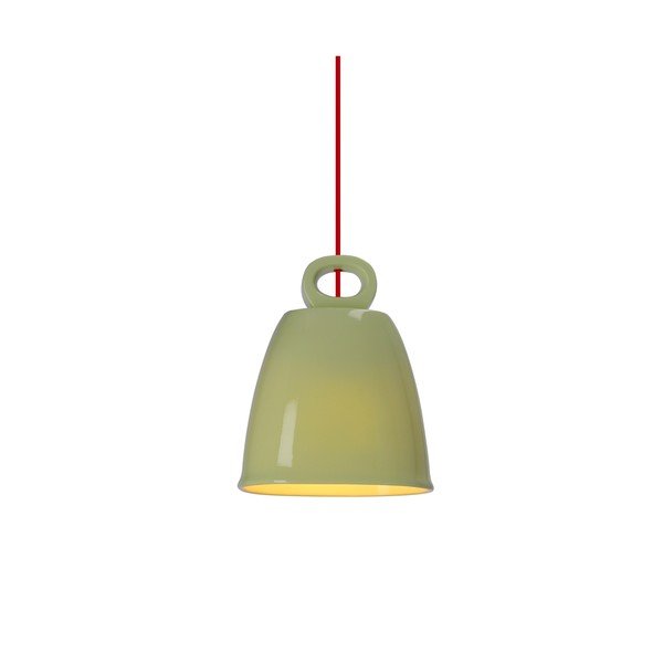 Lustră verde cu abajur din ceramică Sewilla – Candellux Lighting-image-2