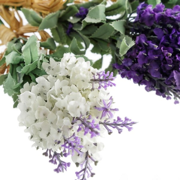 Plante artificiale 3 buc. (înălțime 32 cm) Lavender Bouquet – Casa Selección-image-1