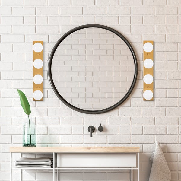 Aplică de perete aurie Mirro – Opviq lights-image-4