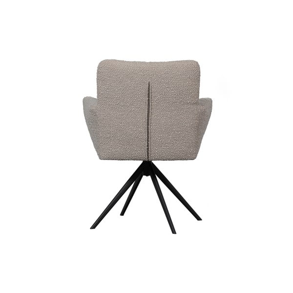 Scaun de sufragerie bej tapițat Vinny – WOOOD-image-4