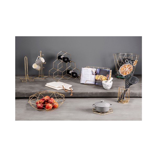 Suport de prosoape de bucătărie  auriu din metal ø 15 cm Vertex – Premier Housewares-image-2