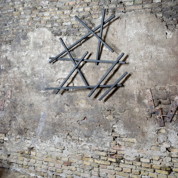 Cuier de perete negru din metal 79 cm Matches – Spinder Design-image-4