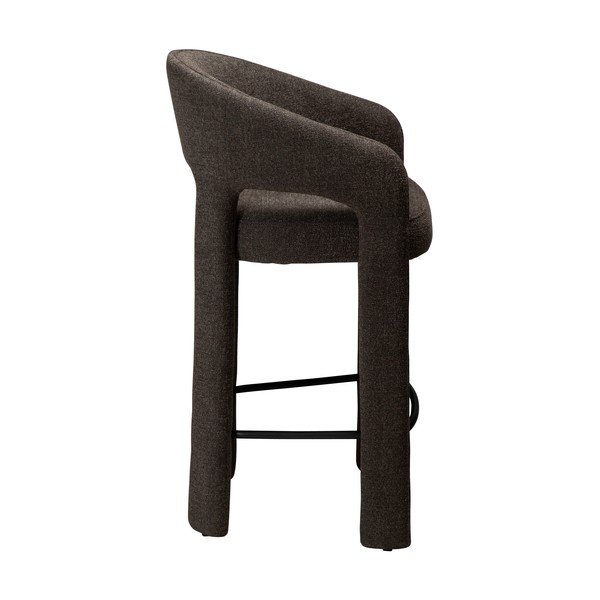 Scaun de bar maro (înălțime șezut 67 cm) Splendor – DAN-FORM Denmark-image-2