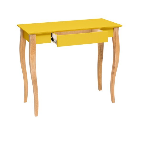 Birou Ragaba Lillo, lungime 85 cm, galben-image-1