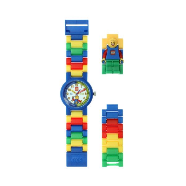 Ceas și piesă didactică LEGO® Time Teacher, albastru -image-1