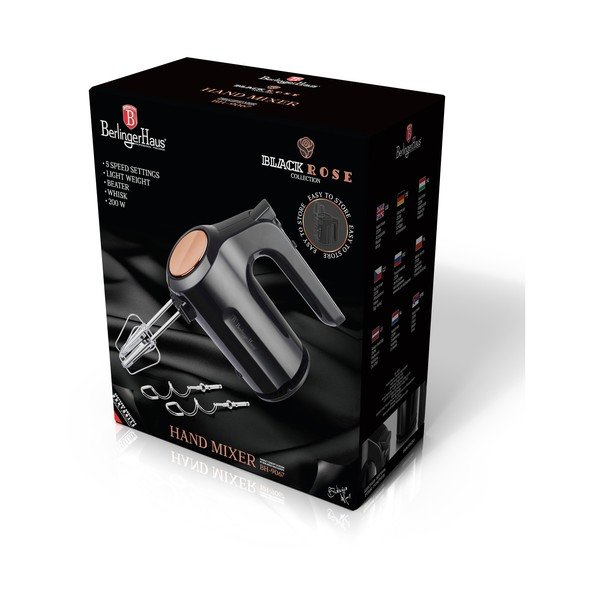 Mixer de mână Black Rose Collection - BerlingerHaus-image-3
