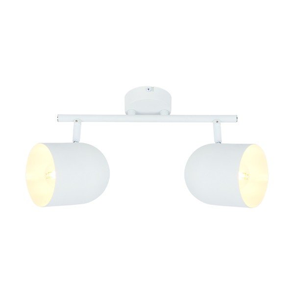 Plafonieră albă cu abajur din metal 38x10 cm Azuro – Candellux Lighting