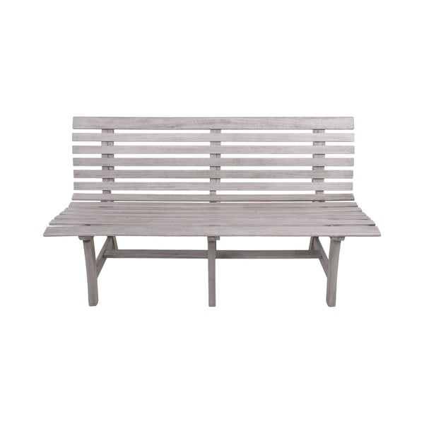 Bancă de grădină gri din lemn masiv Mandalay – Garden Pleasure-image-2