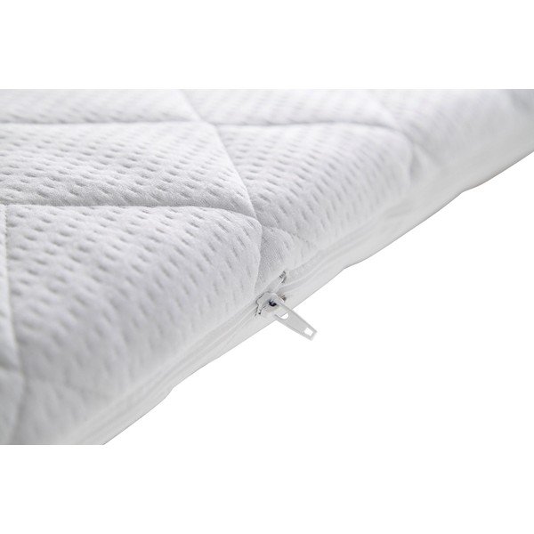 Topper saltea moale din spumă cu husă detașabilă 200x200 cm – Meise Möbel-image-2