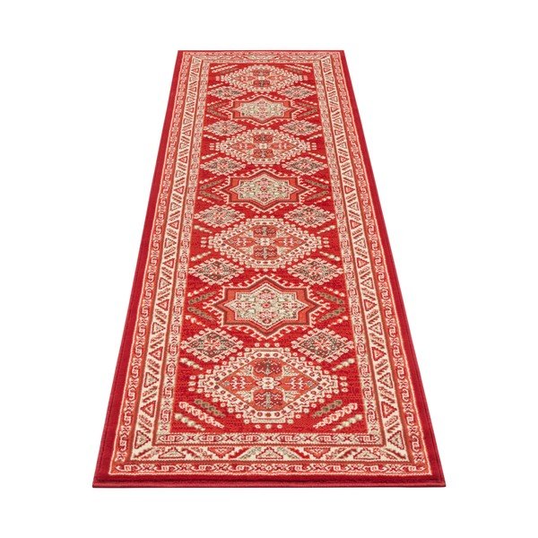 Traversă Nouristan Saricha Belutsch, 80 x 250 cm, roșu-image-2