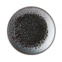 Farfurie din ceramică MIJ Pearl, ø 25 cm, gri - negru
