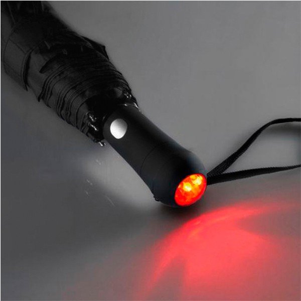 Umbrelă cu Led și reflectorizante Ambiance Fare Corners, ⌀ 98 cm-image-1