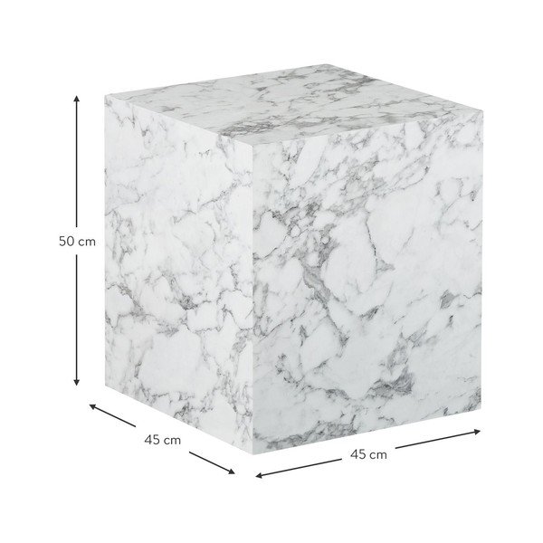 Măsuță auxiliară din marmură Westwing Collection Lesley-image-3