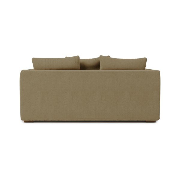 Canapea din catifea reiată bej 175 cm Comfy - Scandic-image-2