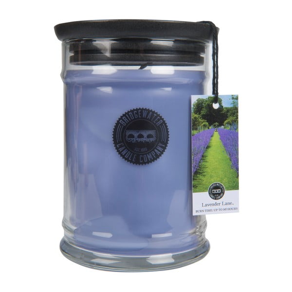 Lumânare parfumată în recipient din sticlă Creative Tops Lavender, aromă de lavandă, 140 - 160 ore