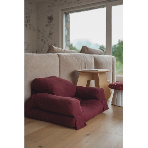 Fotoliu pentru copii galben Mini Hippo - Karup Design-image-1