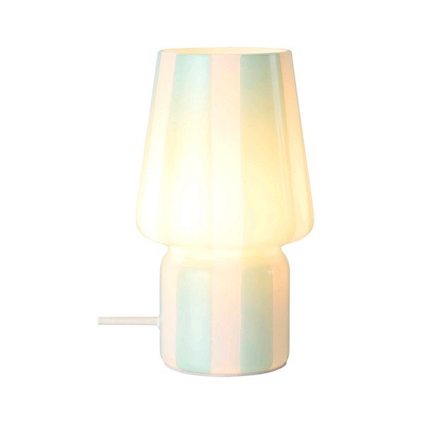 Veioză albă/albastră din sticlă (înălțime 21,5 cm) Carlo – Ellos Home-image-3