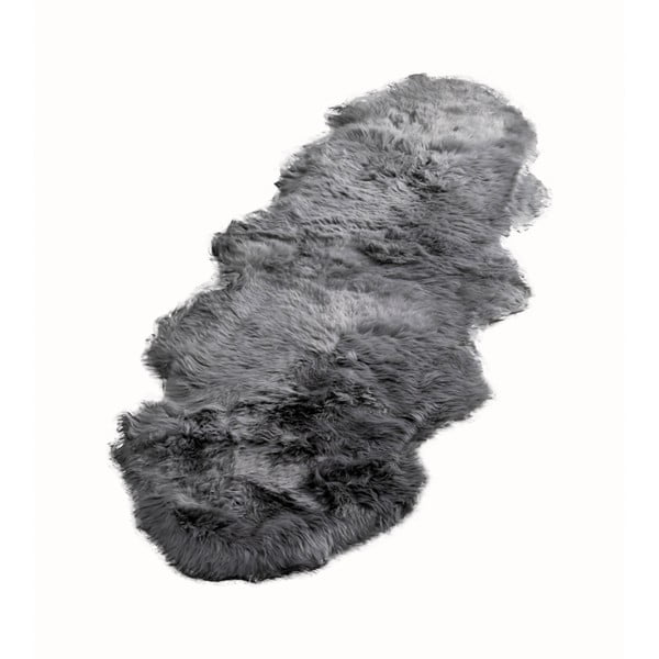 Blană de oaie Native Natural Double, 60 x 240 cm, gri