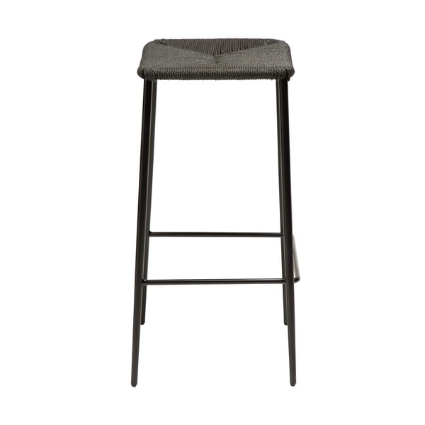 Scaun de bar negru (înălțime șezut 68 cm) Stiletto – DAN-FORM Denmark-image-4