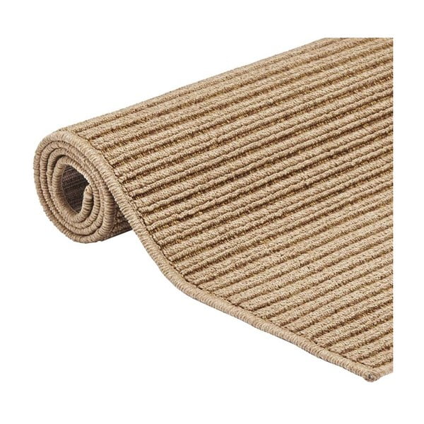 Covor adecvat pentru exterior Floorita Plain, 133 x 190 cm, maro deschis-image-3
