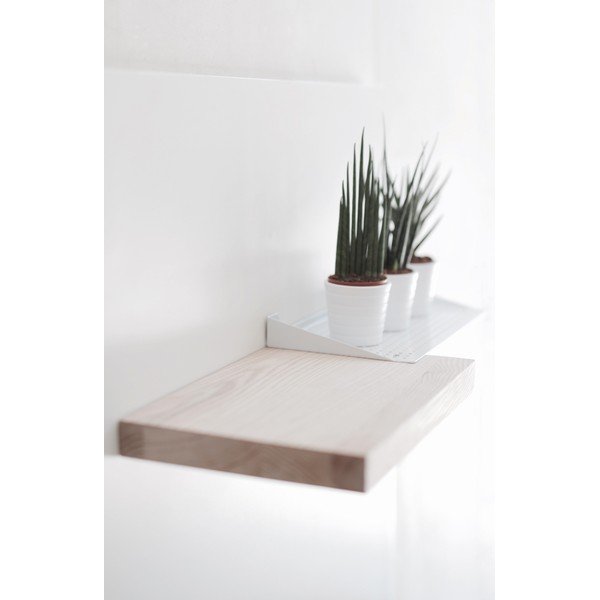 Raft de perete SwabDesign Woups, alb-image-3