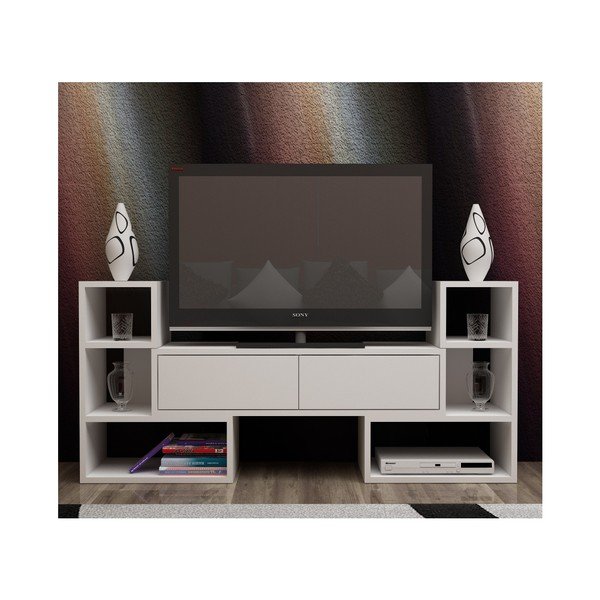 Comodă TV Mobito Design Sharp, alb-image-2