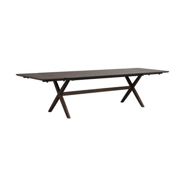 Masă de dining cu blat cu aspect de lemn de stejar 230x95 cm Calverton - Rowico-image-4