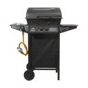 Grătar mobil cu gaz Cattara Party Window 2+1